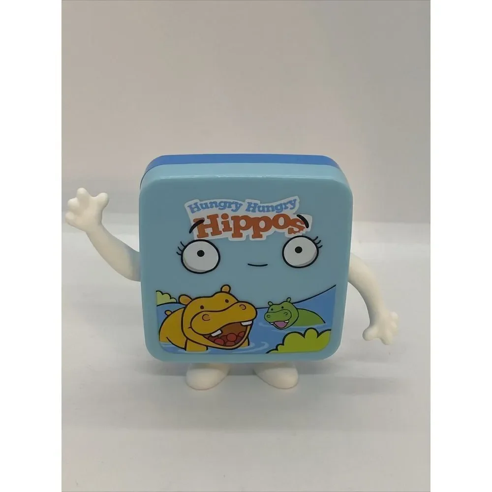 Hungry Hungry Hippos Mini Travel Game, Hasbro Gaming, Distributed by McDonalds
